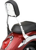BACKREST INSERT CHROME PLATE FITS STD