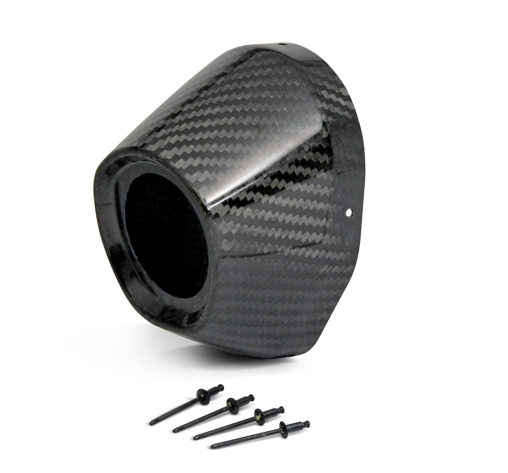 Exhaust Carbon End Cap
