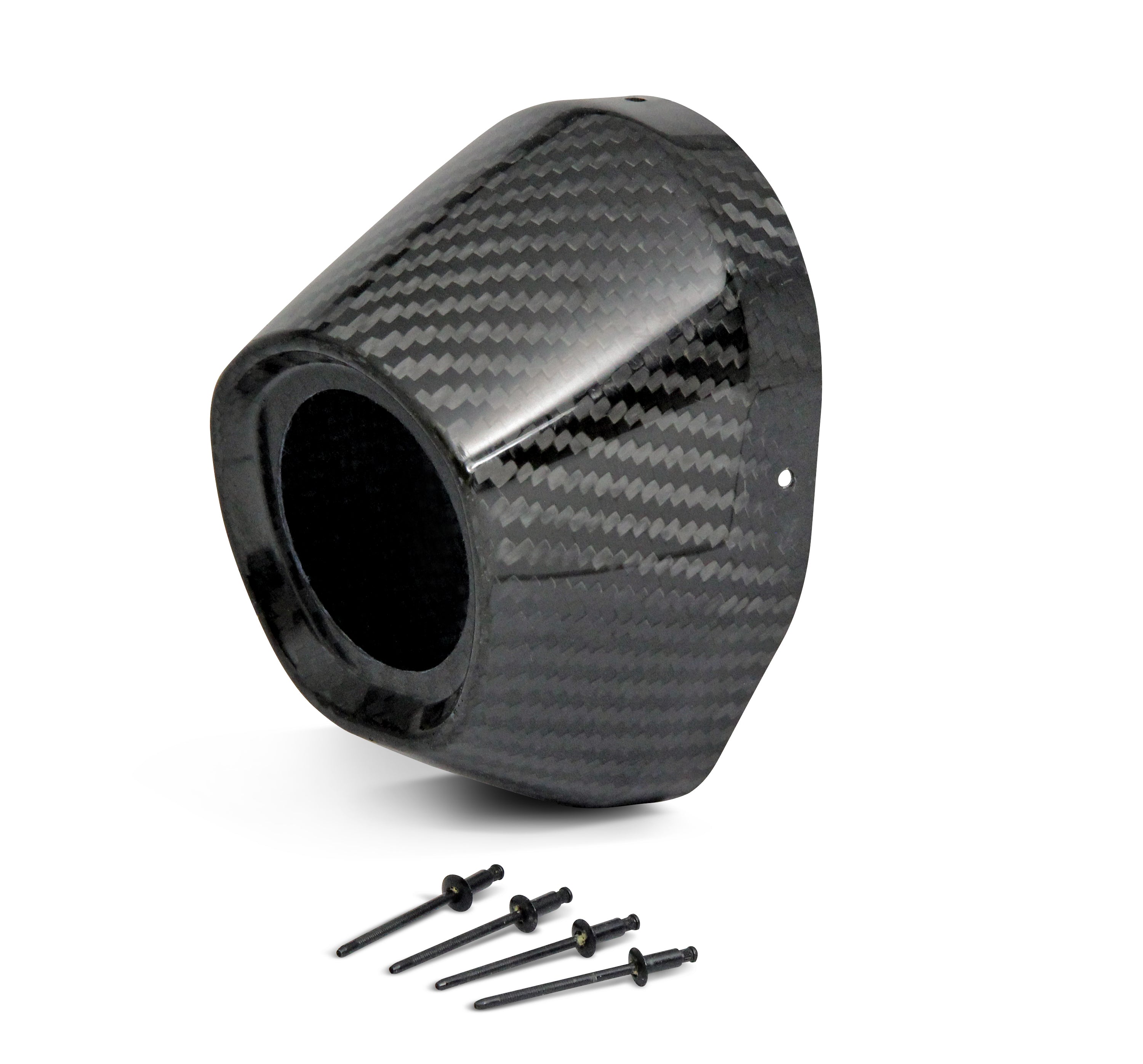 Exhaust Carbon End Cap