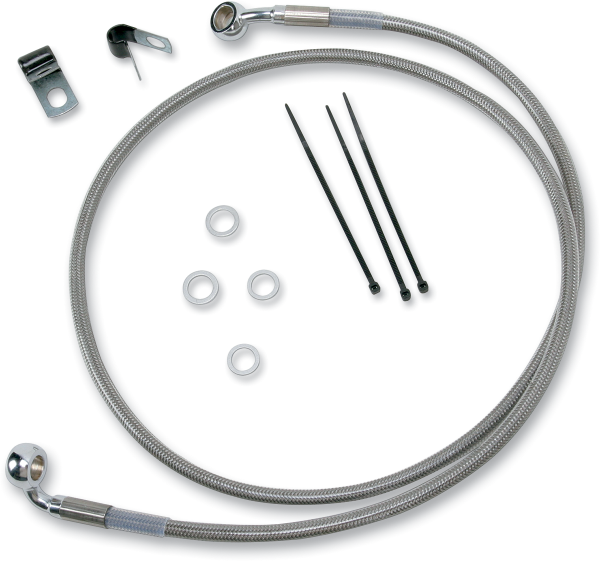 Extended Length Stainless Steel Brake Line Kit