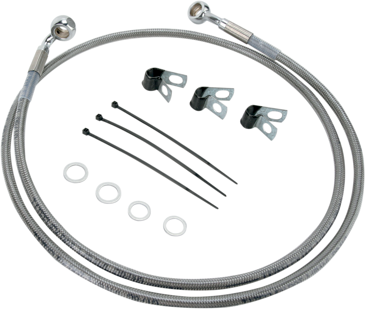 Extended Length Stainless Steel Brake Line Kit