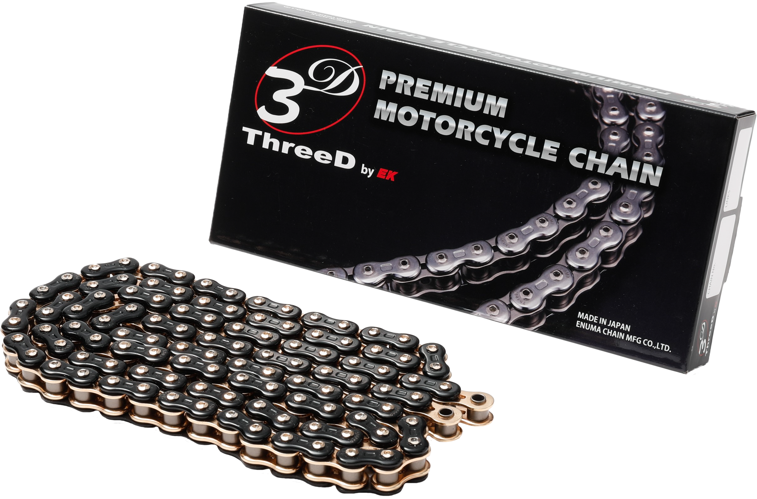 CHAIN GP RV NX2-RING 520-120L BLK/GLD