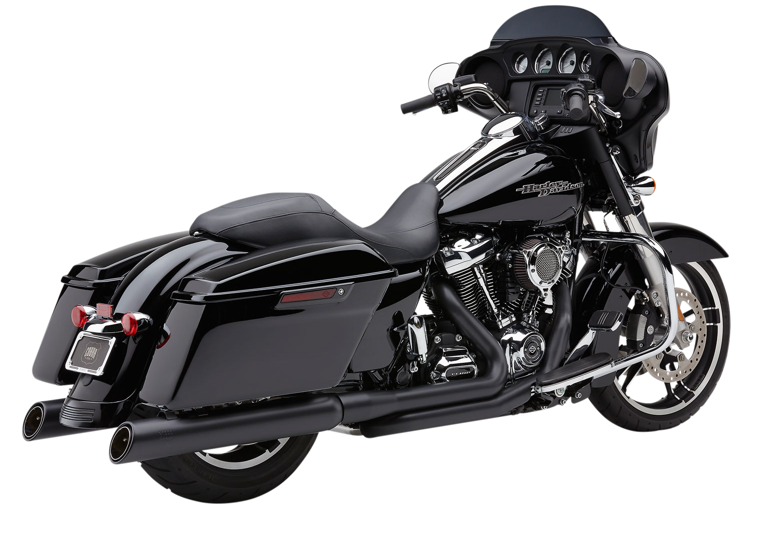 TRUE DUAL HEADPIPES BLACK FLH/FLT 17-22