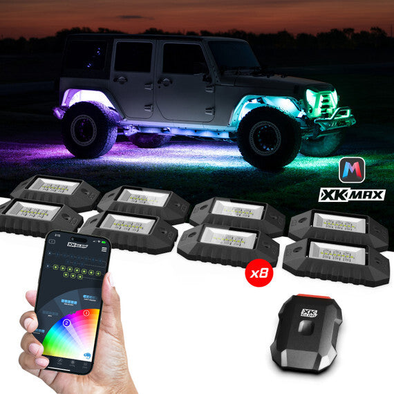 XKGlow XKmax Rock Light Kits