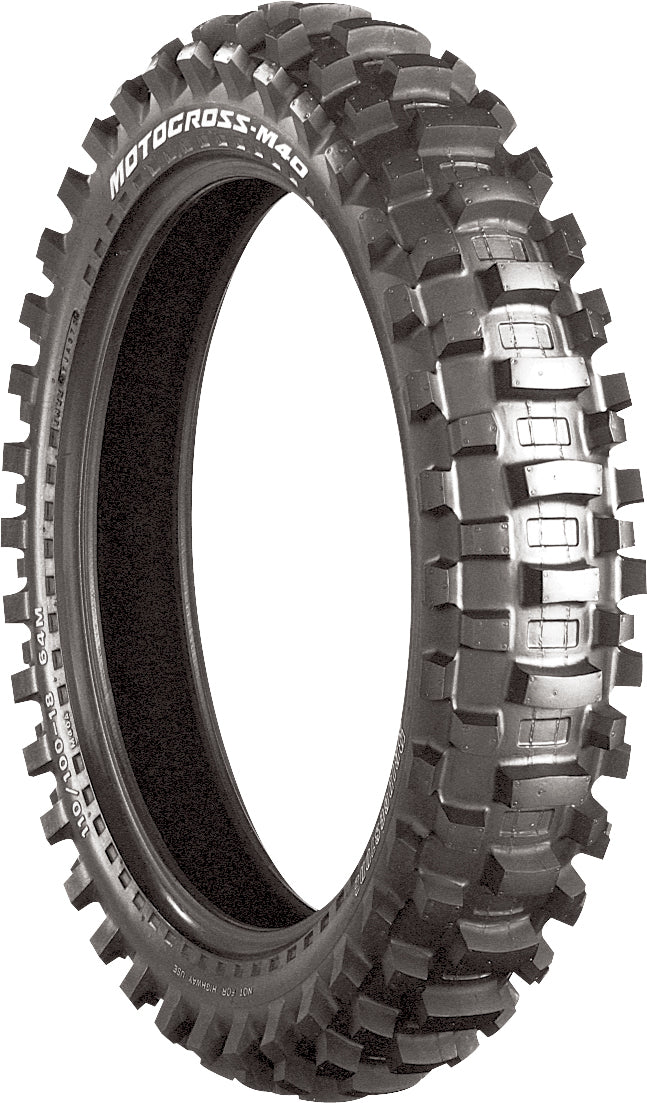 TIRE MOTOCROSS M40 FRONT/REAR 2.50-10 33J BIAS TT