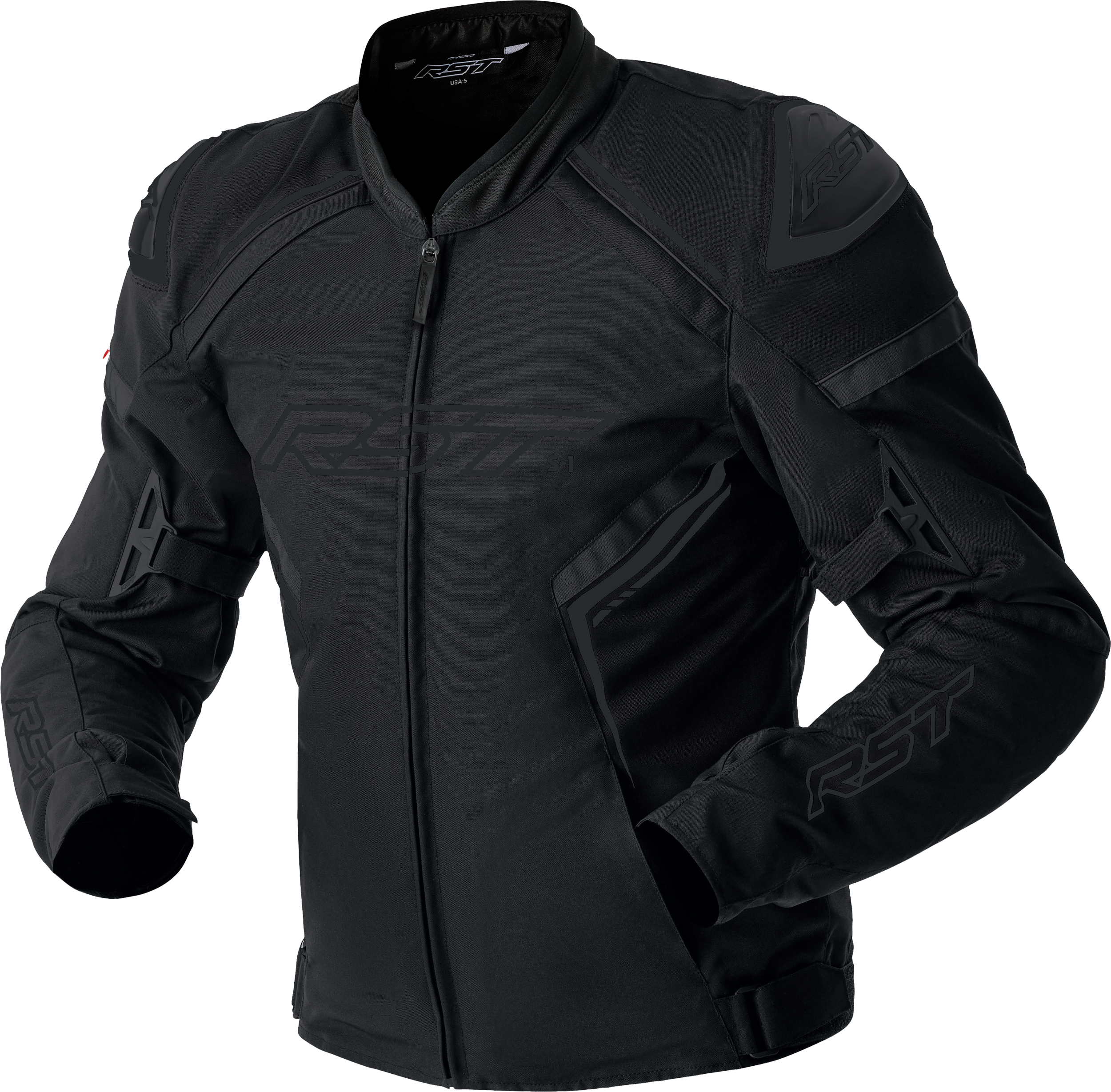 S1 D3O TEXTILE LADIES JACKET BLACK SM