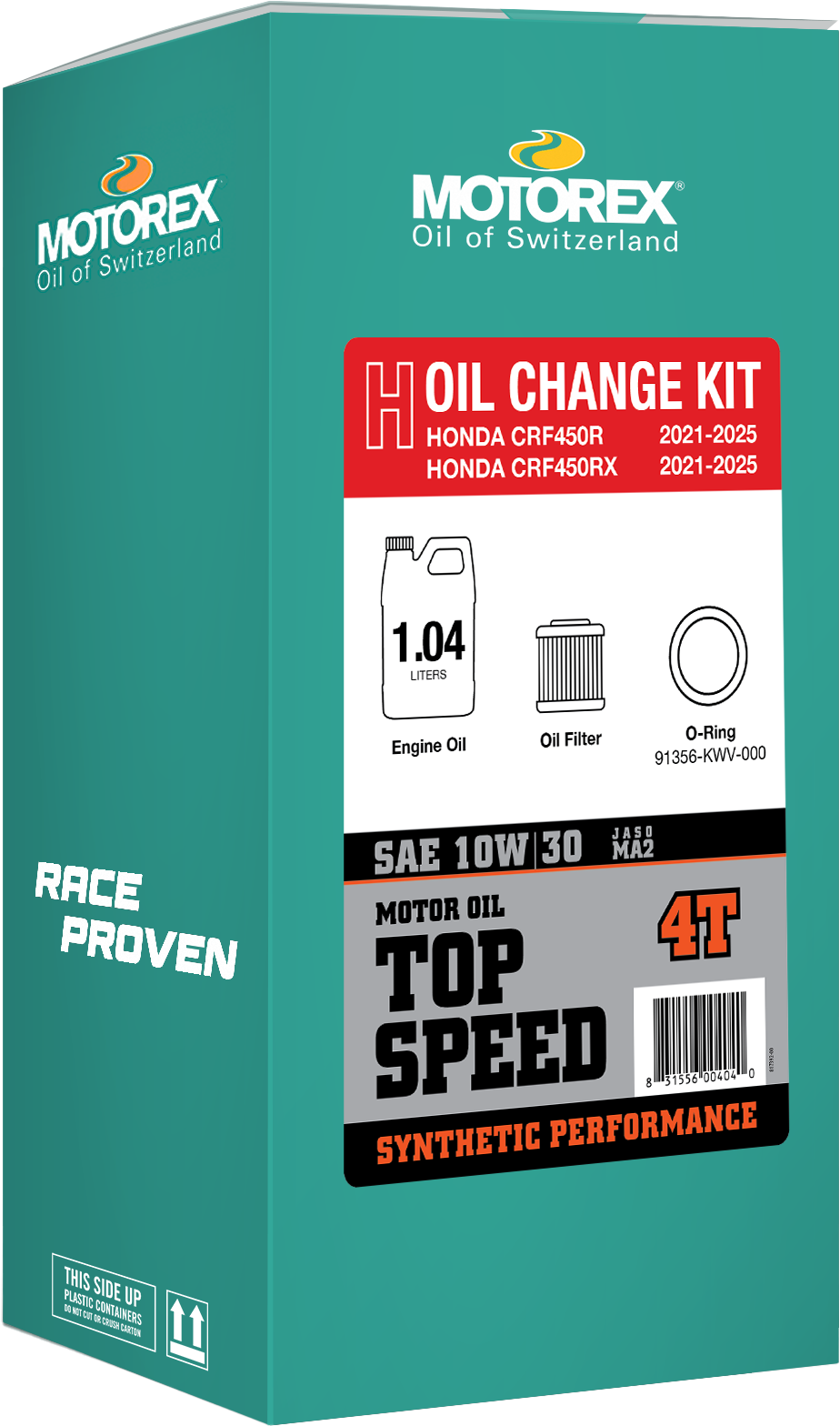 Motorex Top Speed Oil Change Kit
