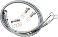 BRAKE LINE FRONT SILVER YAM