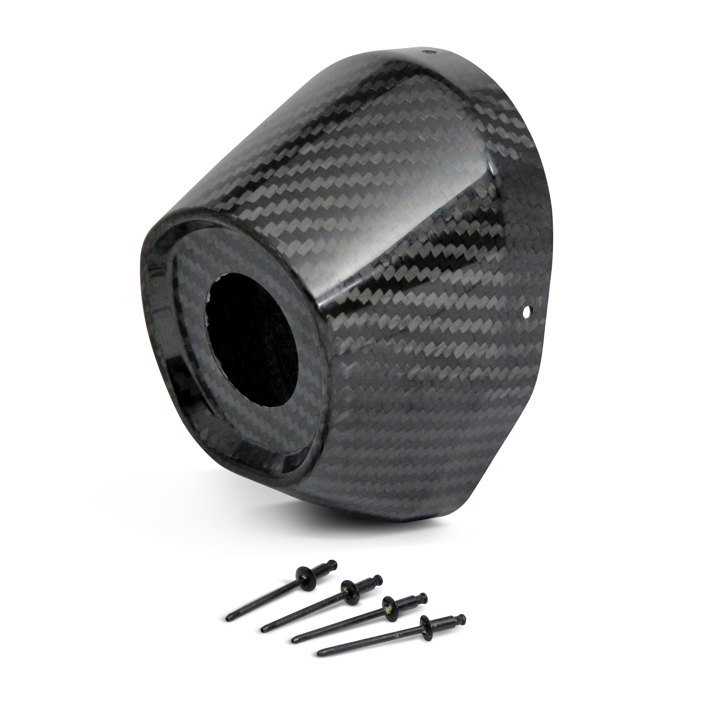 Exhaust Carbon End Cap