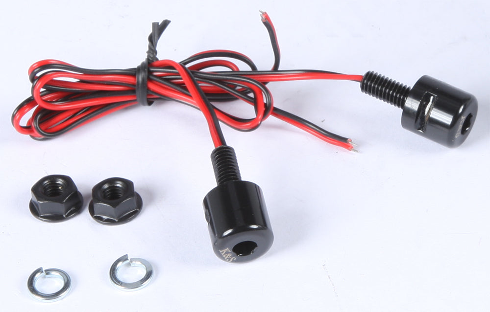 Illuminated License Plate Bolts