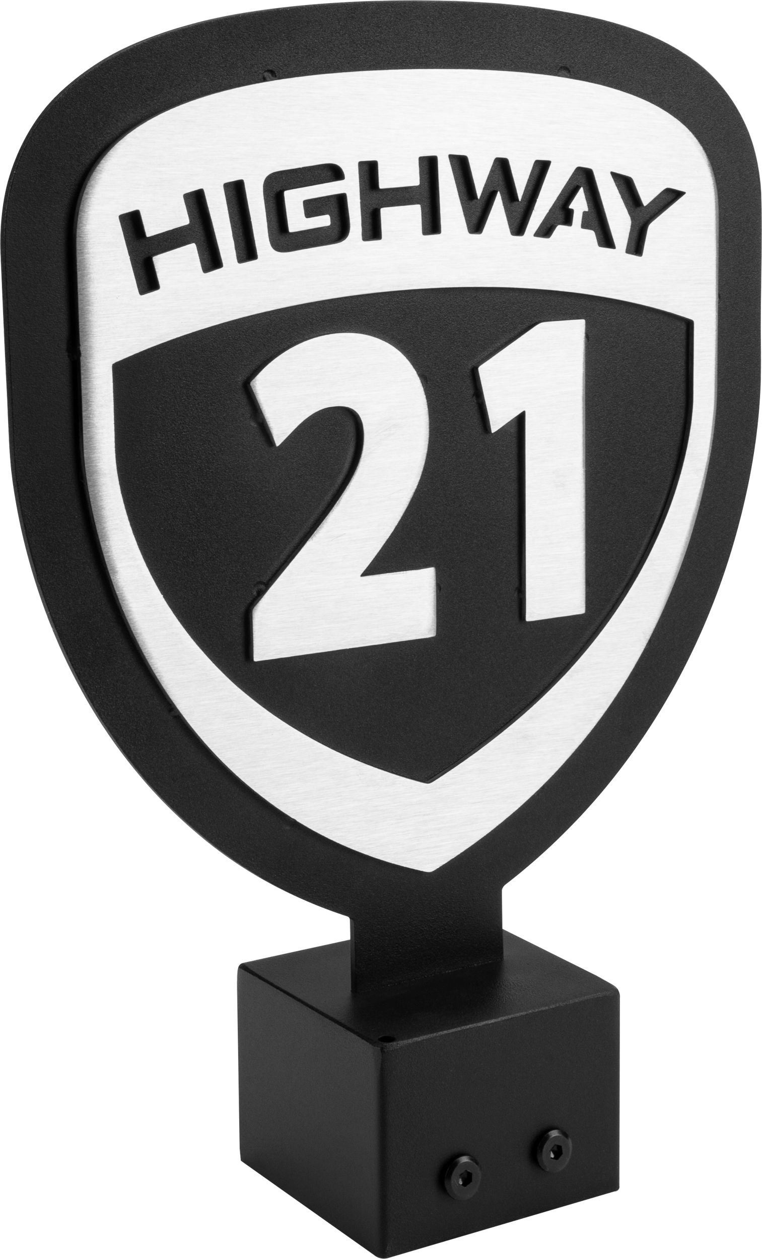 Helmet Tree Header Sign