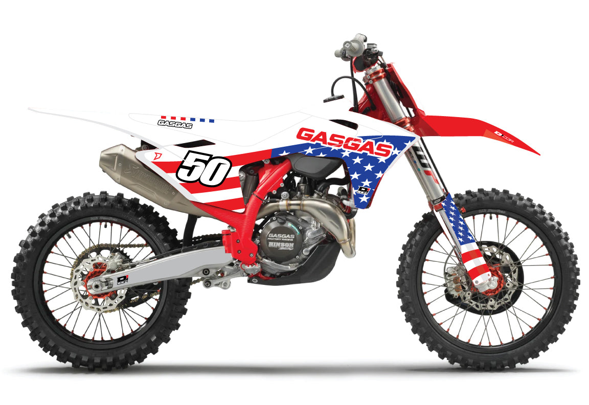 D'Cor Team USA Kit GasGas