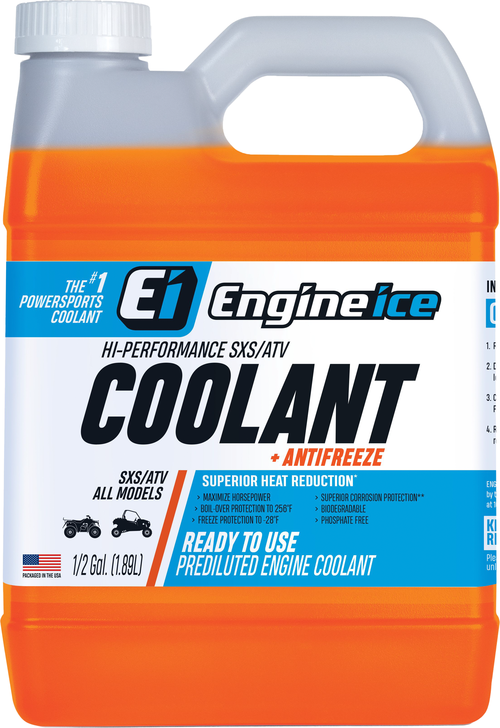 Hi-Performance SXS/ATV Coolant + Antifreeze