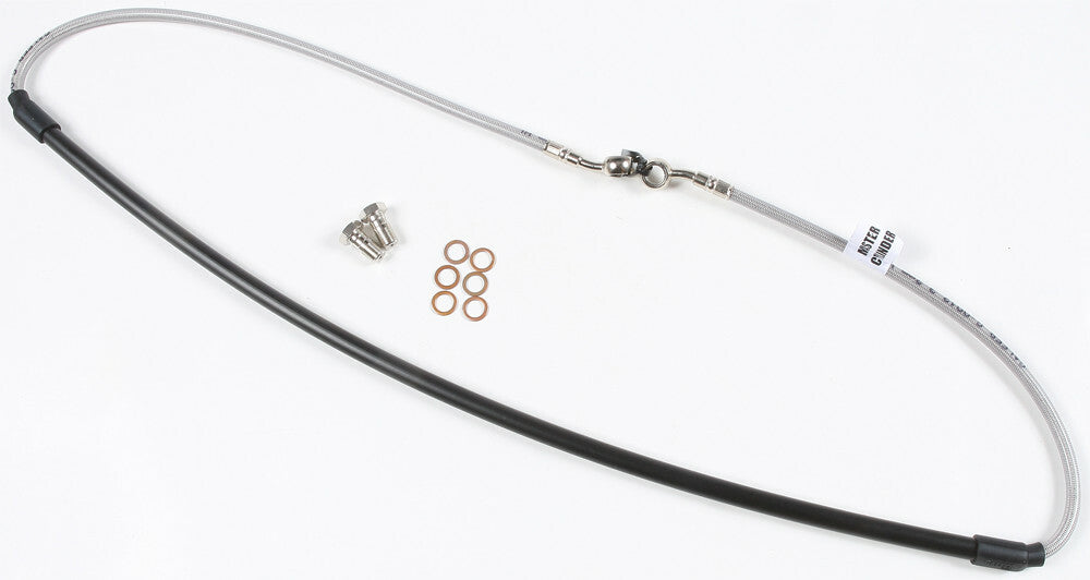 STEEL BRAKE LINE FRONT KAW