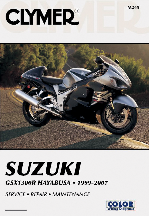 Motorcycle Repair Manual — Suzuki