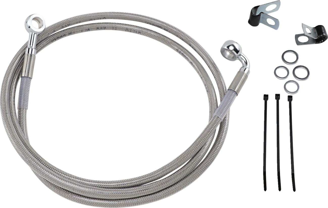 Extended Length Stainless Steel Brake Line Kit