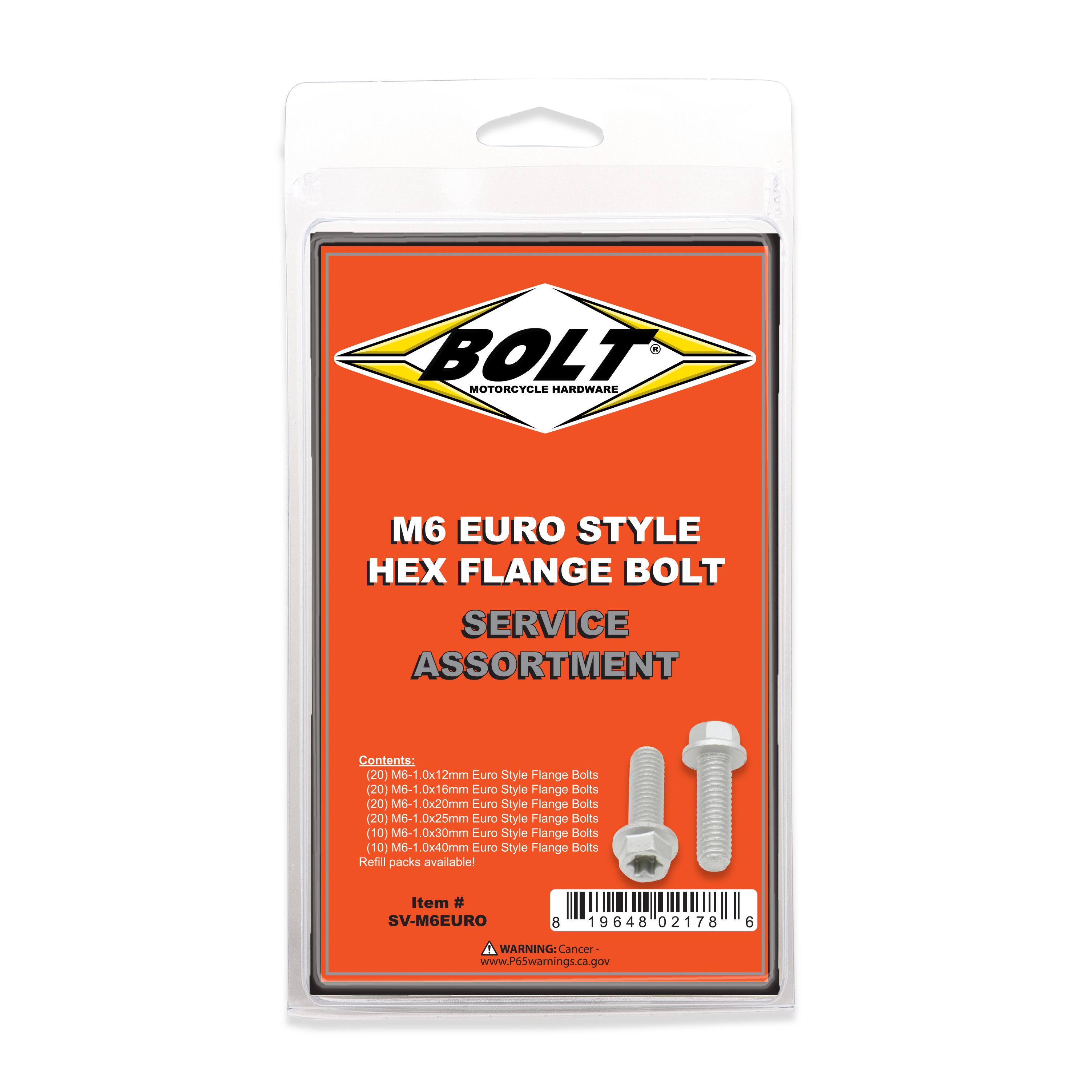 Euro Style Flange Bolts