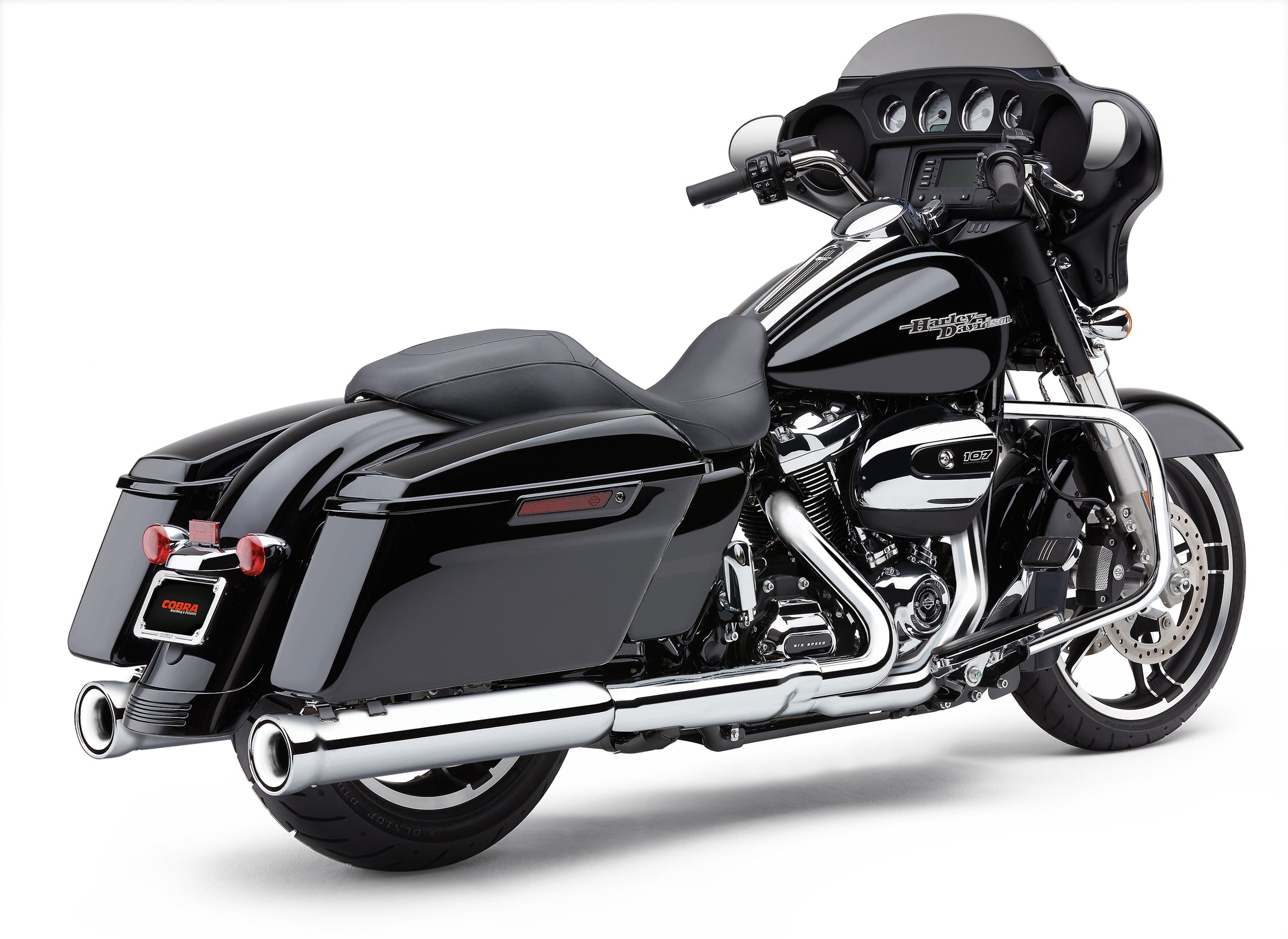 4" NH SLIP-ONS CHROME FLH/FLT 17-22