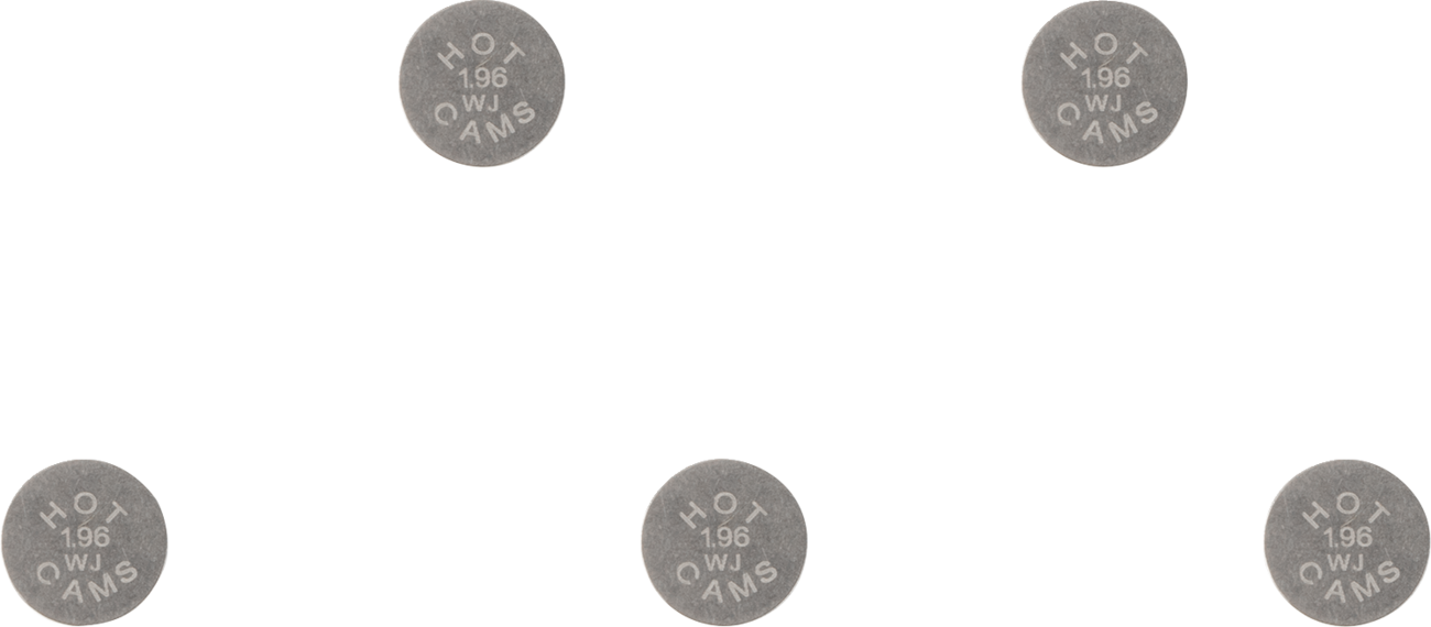 Replacement Valve Shims