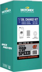 Motorex Top Speed Oil Change Kit