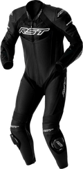 TRACTECH EVO D3O SUIT BLK/WHI LEATHER 2X