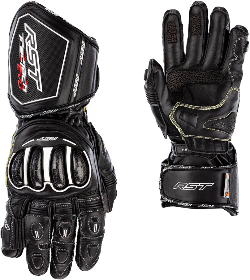 TRACTECH EVO 4 CE LADIES GLOVE BLACK LEATHER LG