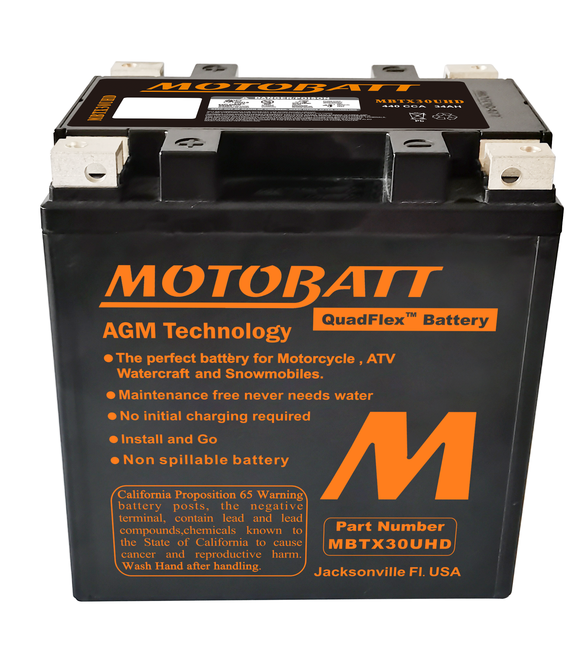 MotoBatt Quadflex AGM Batteries