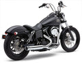 POWRPRO RPT 2-1 CHROME/ BLK TIP DYNA 12-17