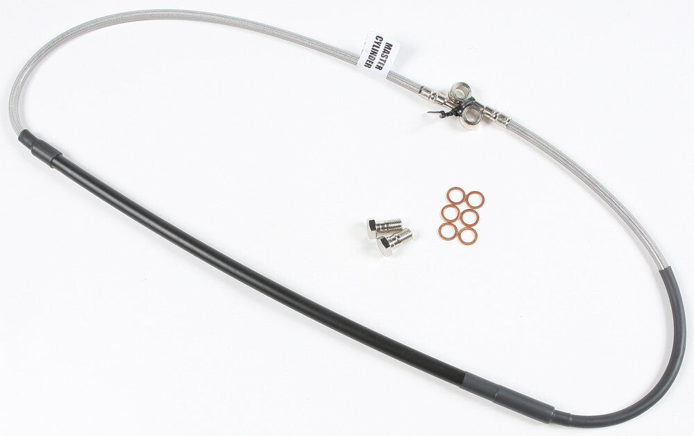 STEEL BRAKE LINE FRONT HON