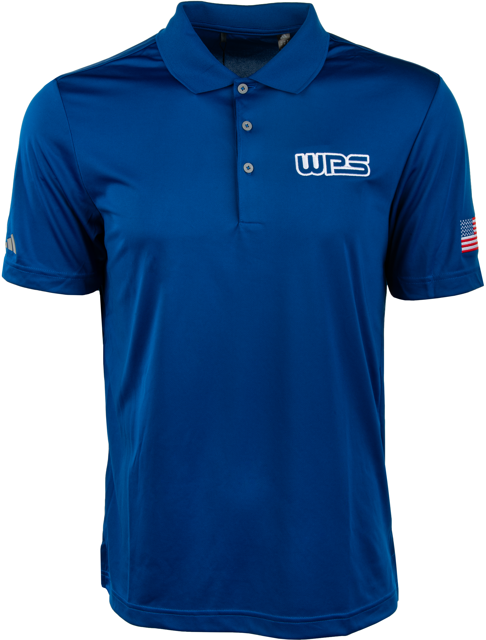 WPS AM FLAG POLO ROYAL BLUE/WHITE 2X