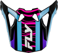 FORMULA CP CHARGE VISOR BLACK/PURPLE/PINK/BLUE XL-2X