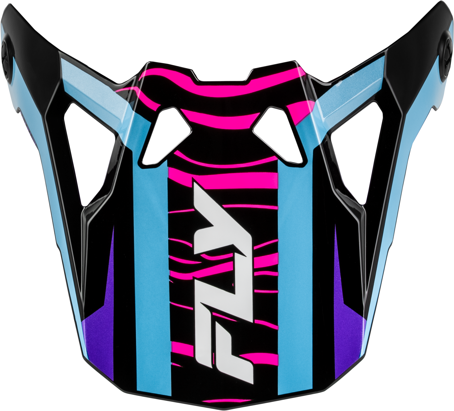 FORMULA CP CHARGE VISOR BLACK/PURPLE/PINK/BLUE XL-2X