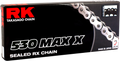 530MAXX DRIVE CHAIN BLK/CHROME 530 X 120
