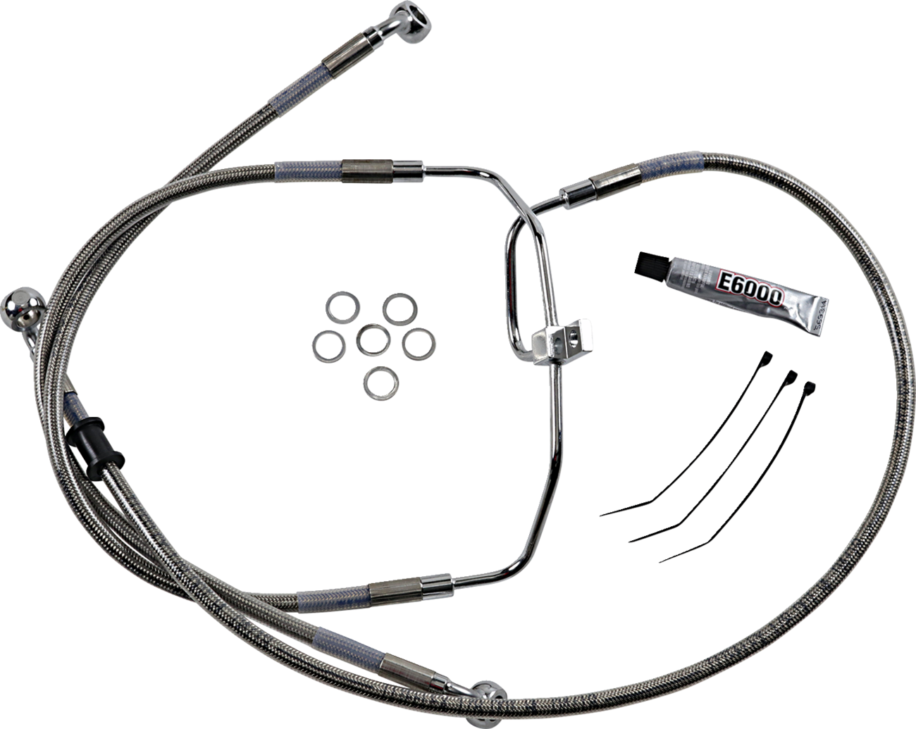 Extended Length Stainless Steel Brake Line Kit