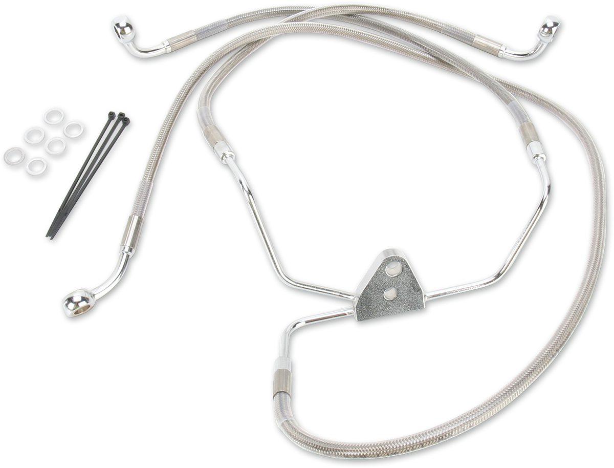 Extended Length Stainless Steel Brake Line Kit