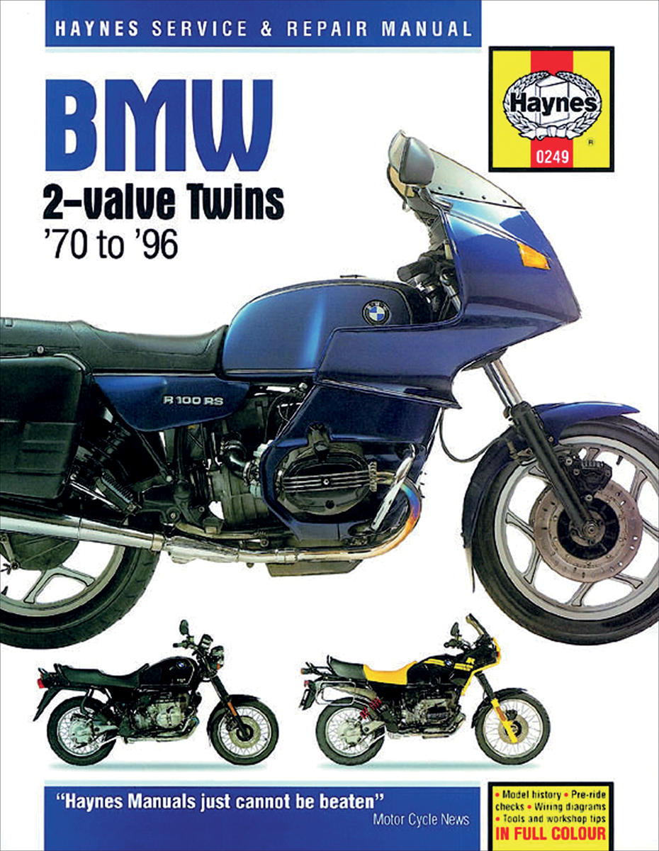 Motorcycle Repair Manual — BMW