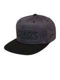 STADIUM SNAPBACK HAT DARK GREY/BLACK