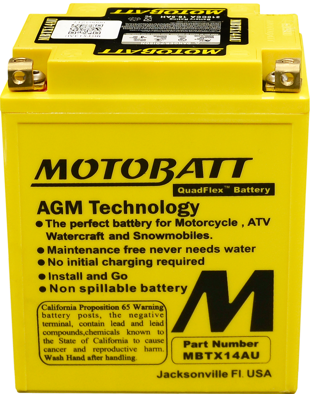 MotoBatt Quadflex AGM Batteries