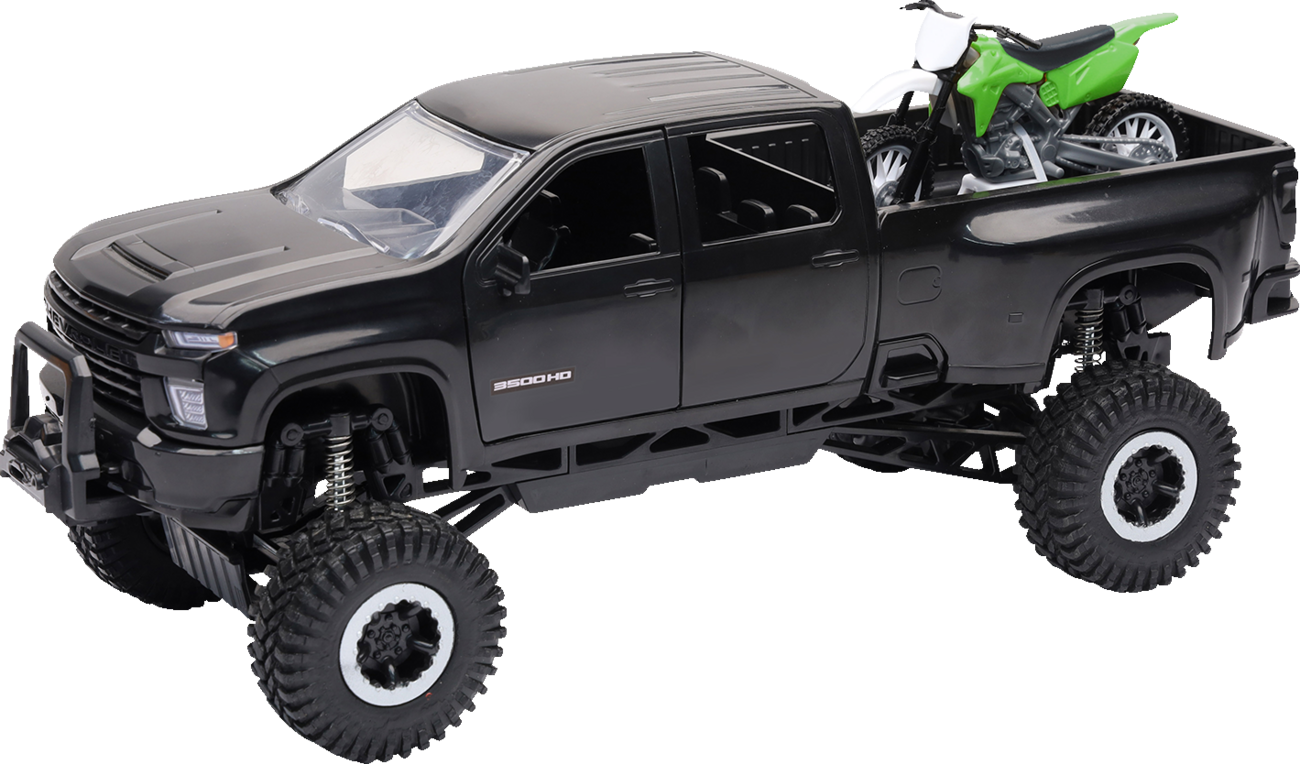 Offroad Pick Up Truck with Dirt Bike