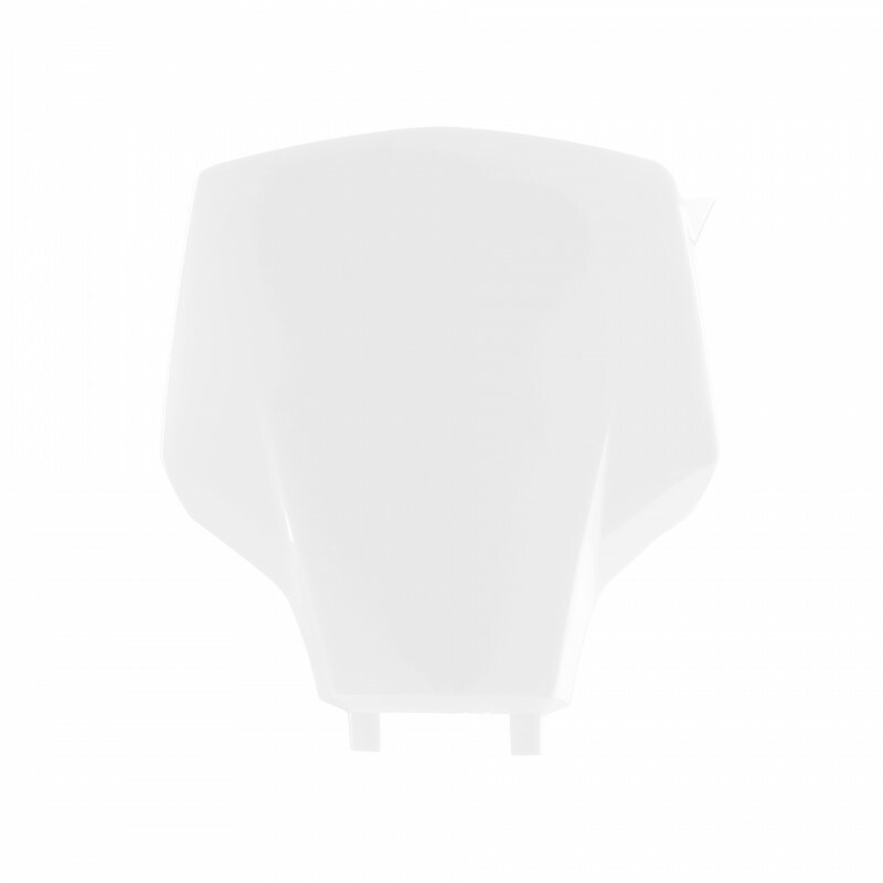 FRONT NUMBER PLATE WHITE