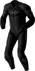 TRACTECH EVO D3O SUIT BLACK LEATHER 5X