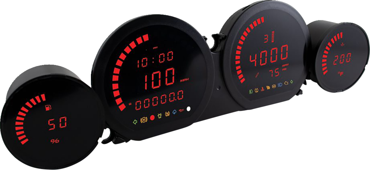 HD-03L Four-Piece LED Gauge Kit