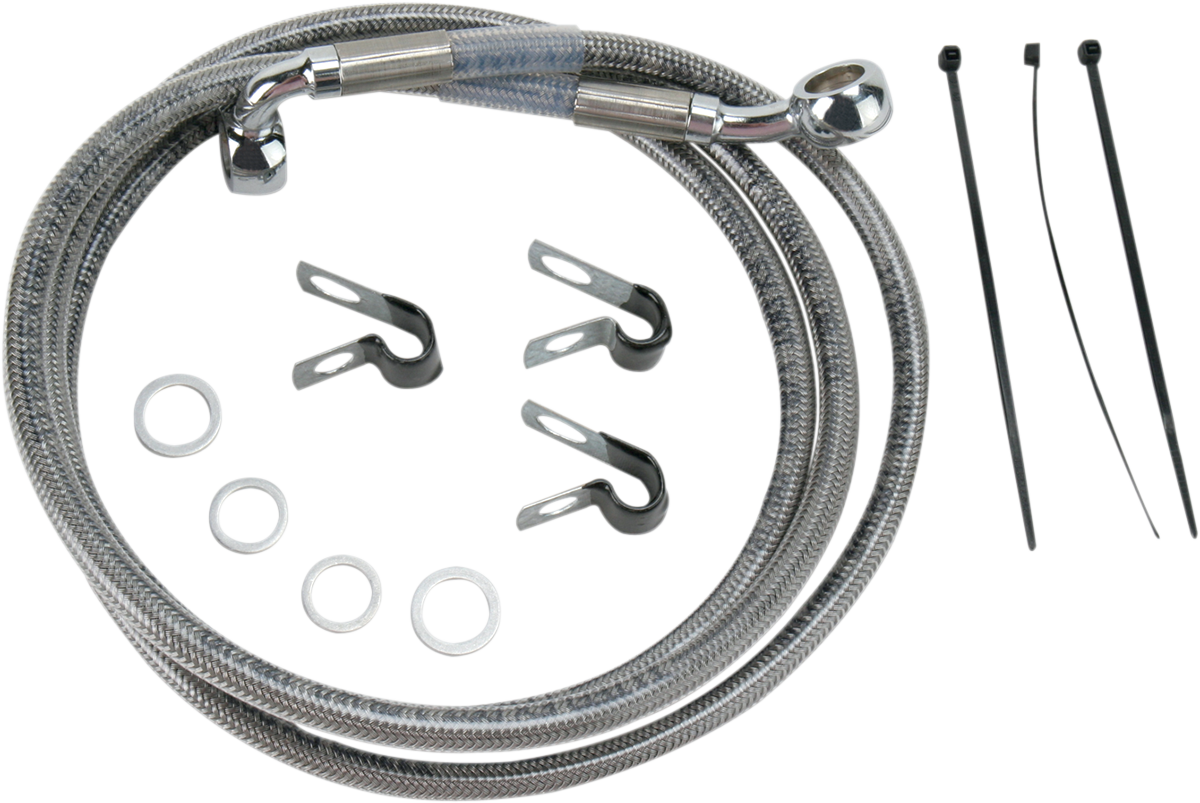 Extended Length Stainless Steel Brake Line Kit