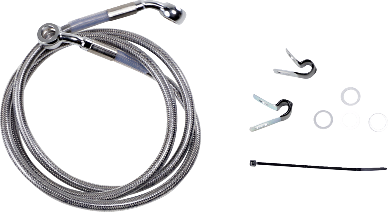 Extended Length Stainless Steel Brake Line Kit