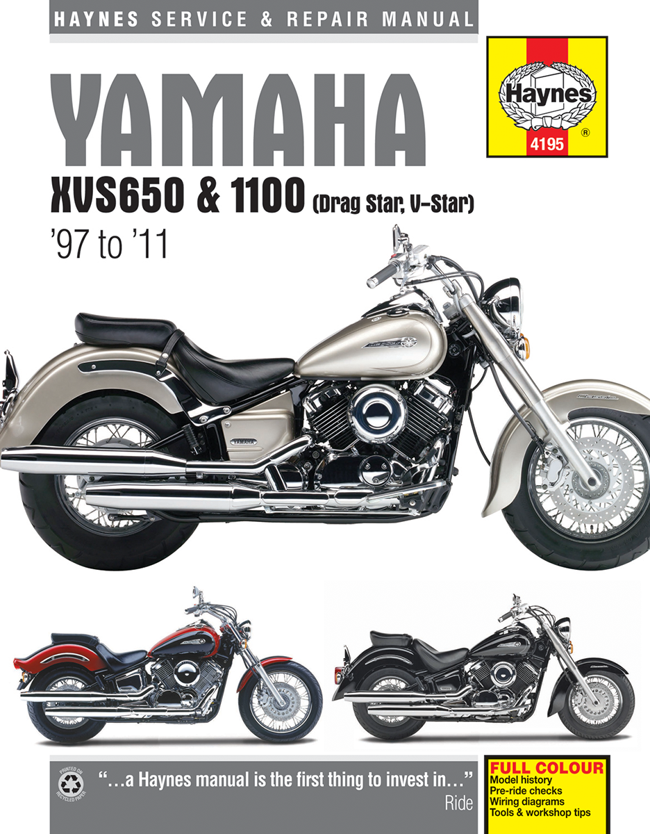 Motorcycle Repair Manual — Yamaha