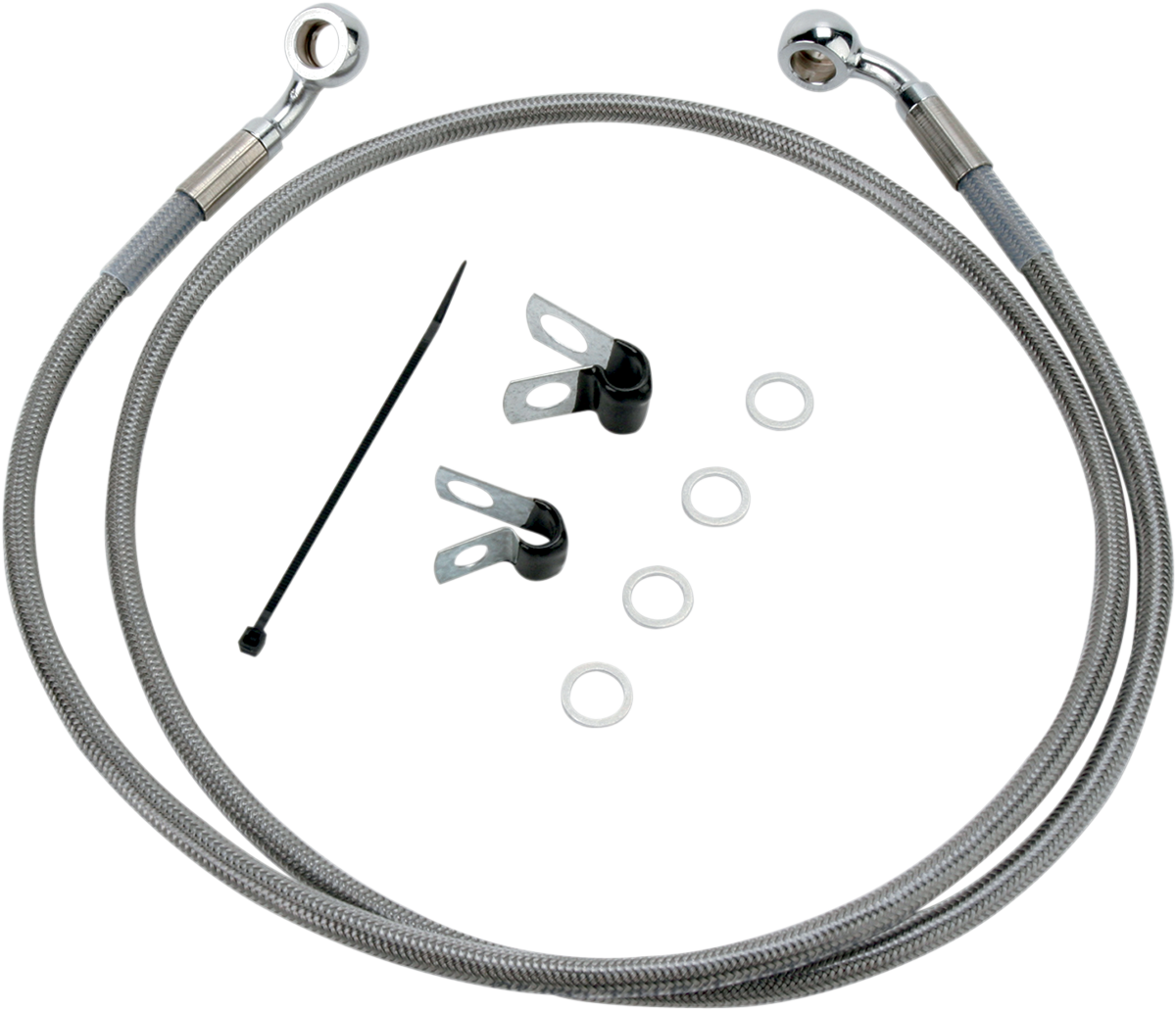 Extended Length Stainless Steel Brake Line Kit