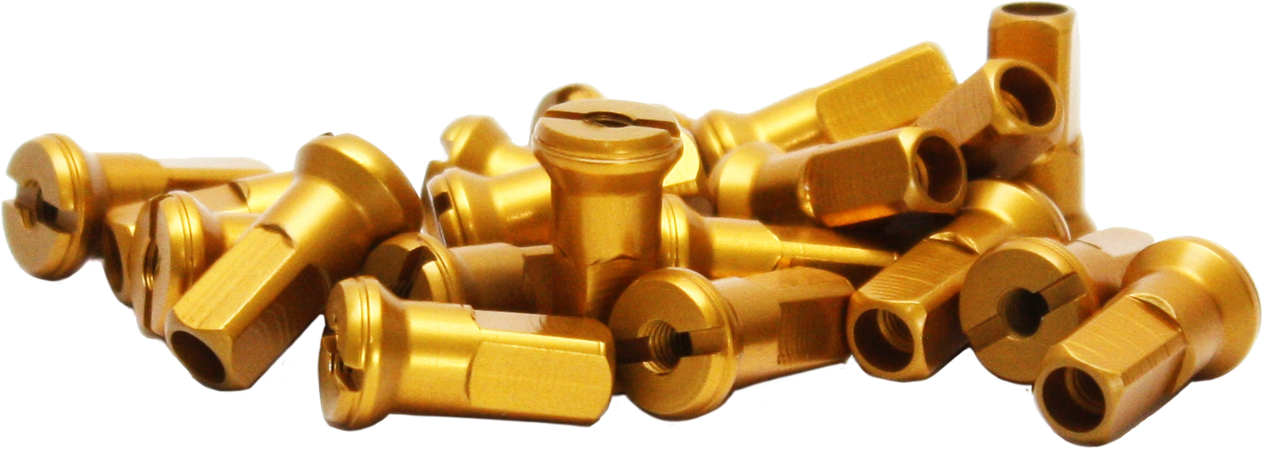SPOKE NIPPLES GOLD