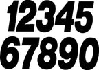 Pro Digit Competition Stick-on Numbers