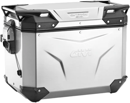 OUTBACK EVO SMART CASE 48L LEFT ONLY SILVER