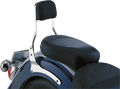 SHORT SISSY BAR W/PAD CHROME HON SHADOW AERO 750 04-16